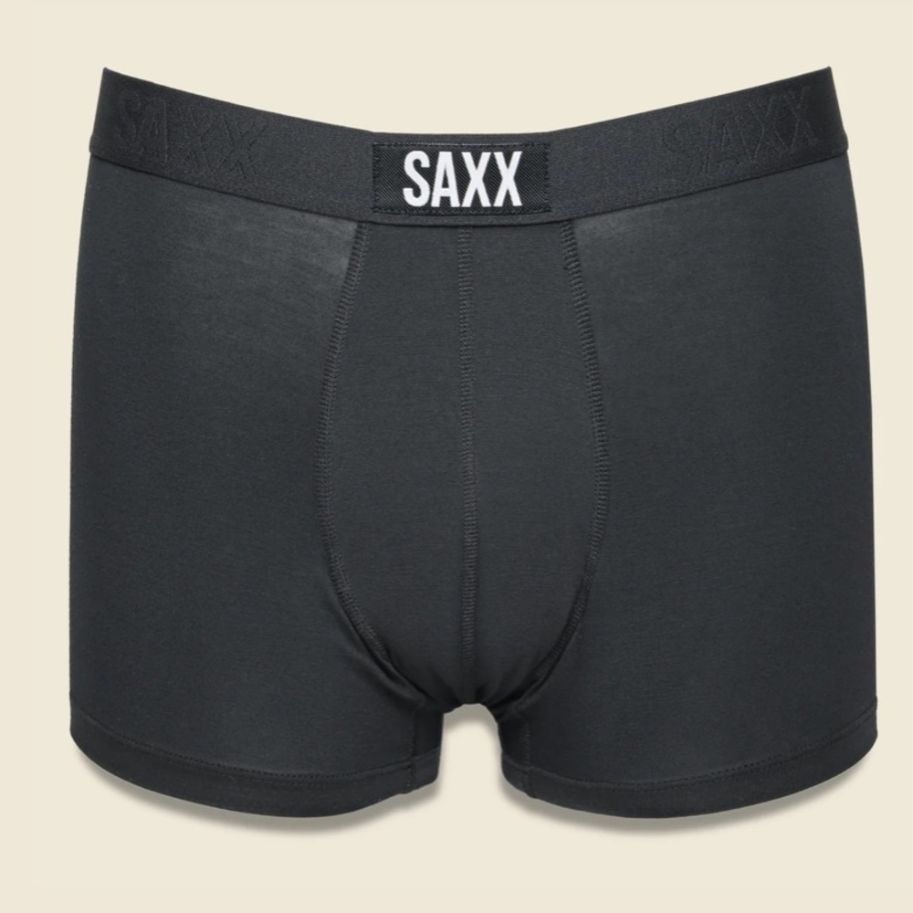 SAXX VIBE BALLPARK POUCH TRUNK - BLACK